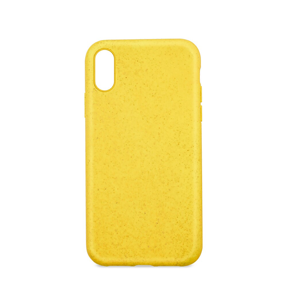 Husa Forever Bioio pentru Apple iPhone 11 Pro, Eco-freindly, Compozitie din plante, Biodegradabila, Galben