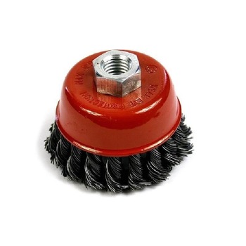 Perie sarma rotativa cu toroane Strend Pro TCB-500, 100 mm Perie sarma rotativa cu toroane Strend Pro TCB-500, 100 mm