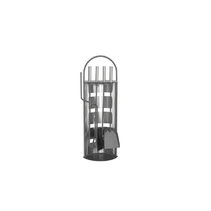Állványkészlet 4 db kandallószerszámból, Strend Pro FT087XG, 66 cm, Rozsdamentes acél