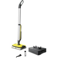 Mop electric Karcher FC 7 Cordless, 25.55 V, 400 ml (apa curata)/ 200 ml (apa murdara), latime rola 30 cm, autonomie 45 minute (max.), statie de parcare/ curatare, negru/ galben