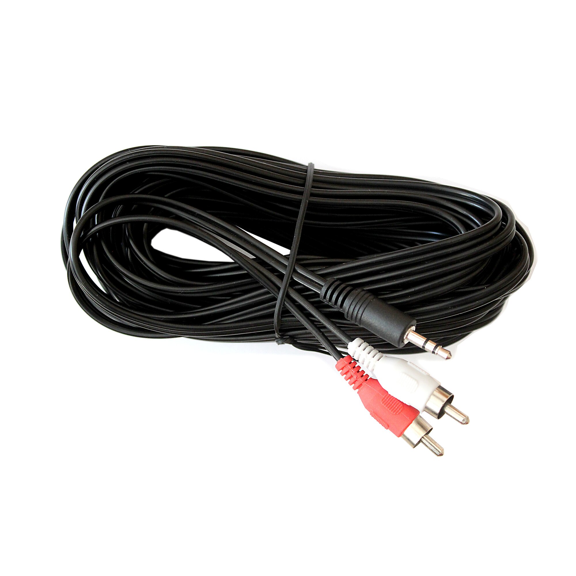 Cablu jack 3,5 stereo tata - 2 x RCA tata 10m