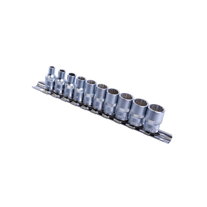 Комплект от 10 тръбни 1/4" 4-13 mm TopMaster 331610 Professional