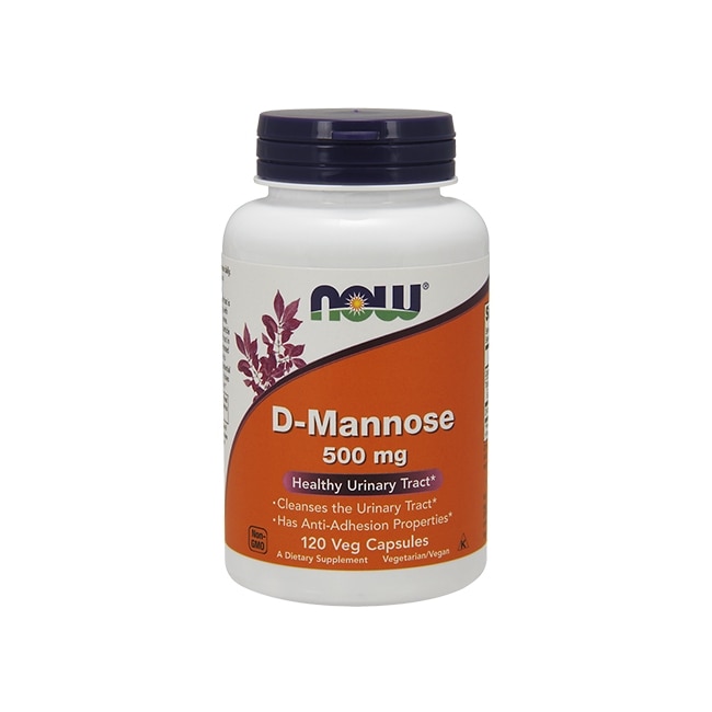Supliment nutritiv Now, D-Mannose 500mg, 120 capsule