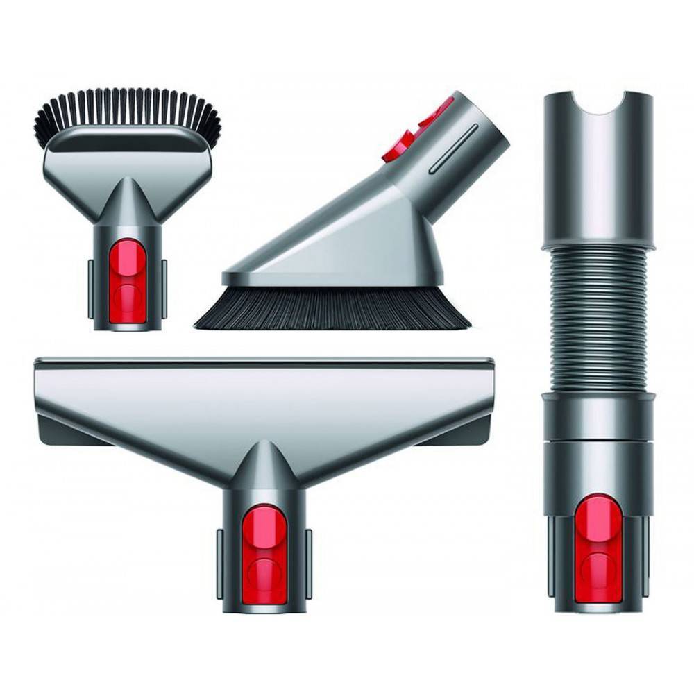 Set 3 perii si furtun Quick Release pentru aspirator Dyson V7, V8, V10, V11, 967768-01
