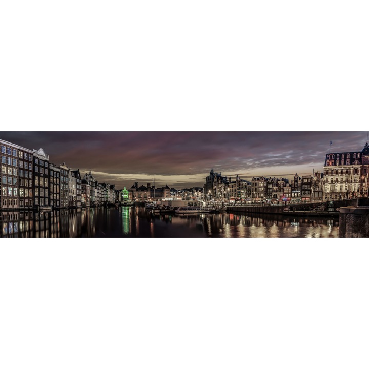 Комплект от 3 стъклени панела за кухня, Octopus, защита за печка, против пръски, безопасно стъкло 6 мм, UV печат, Многоцветен, 2250 мм x 650 мм oct006-225 x 65