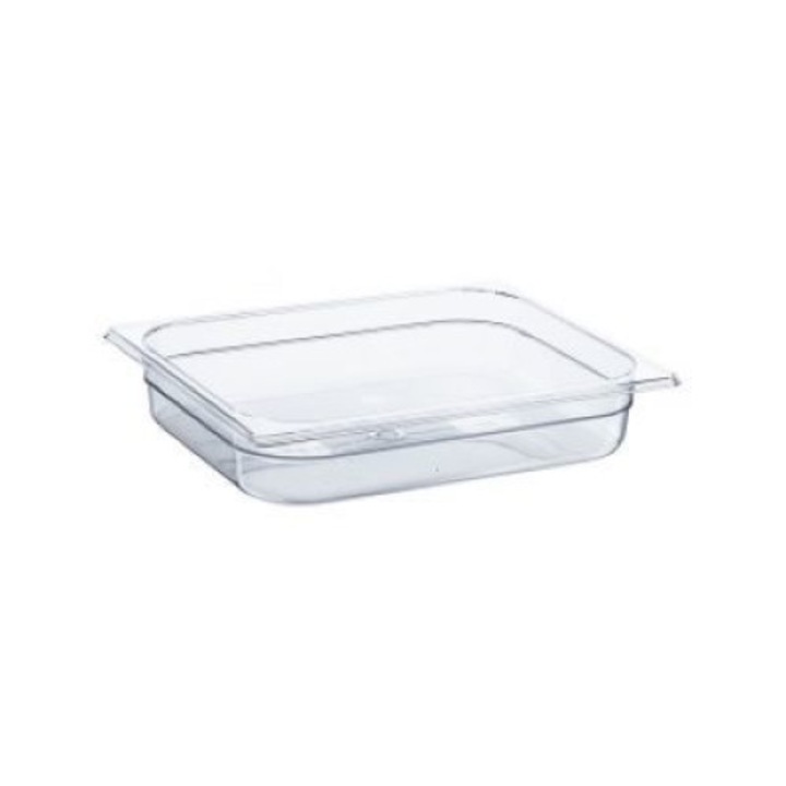 Vascheta din policarbonat GN 1/2, 325x265xH65 mm-Profi Line, Saporoso