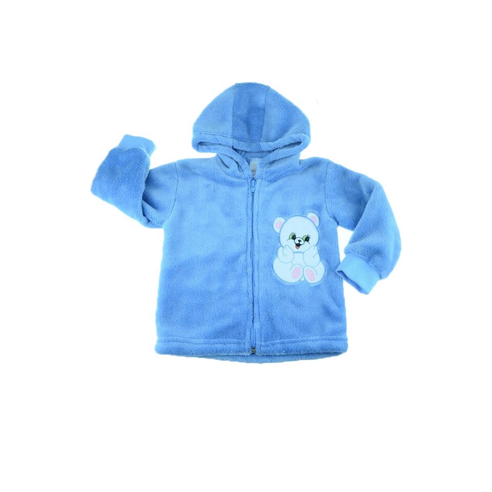 Hanorac maneca lunga pentru copii Pifou Model 4A1, Albastru, 86