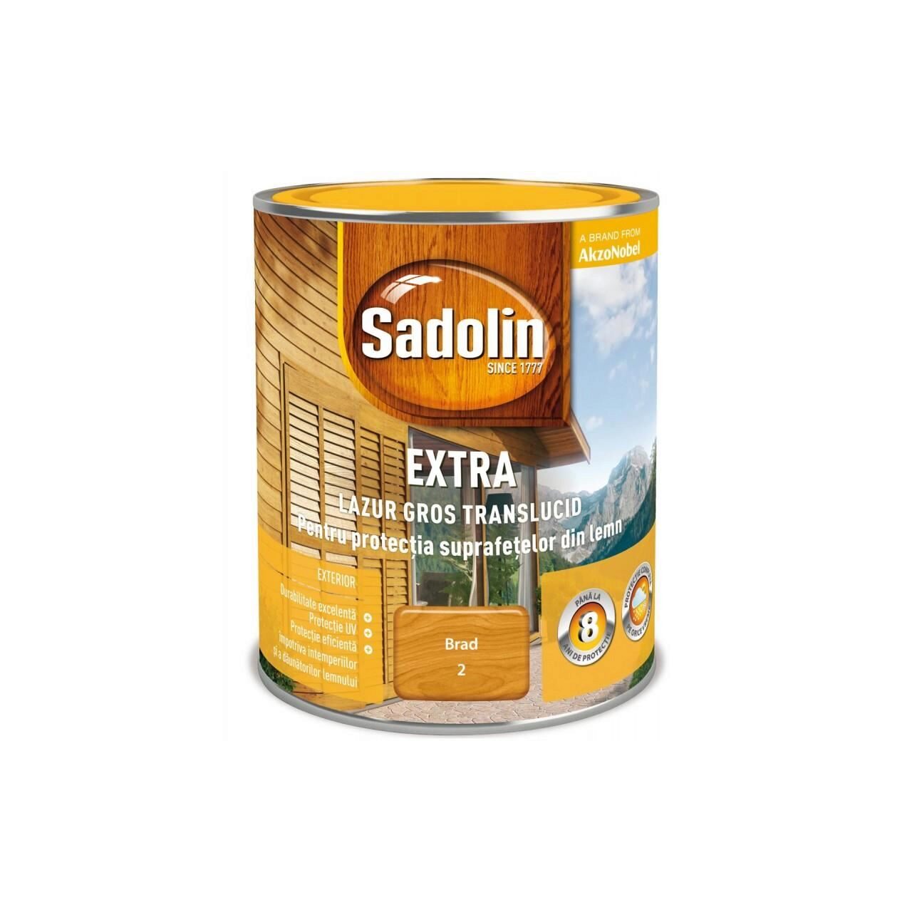 Lazura Sadolin extra brad 1 L