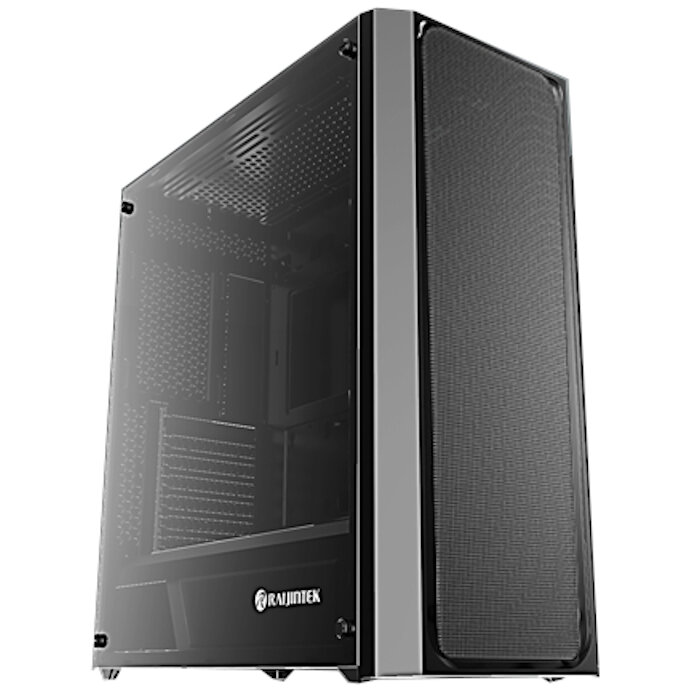 Carcasa Raijintek Ponos MS, Middle Tower, E-ATX, fara sursa, Black