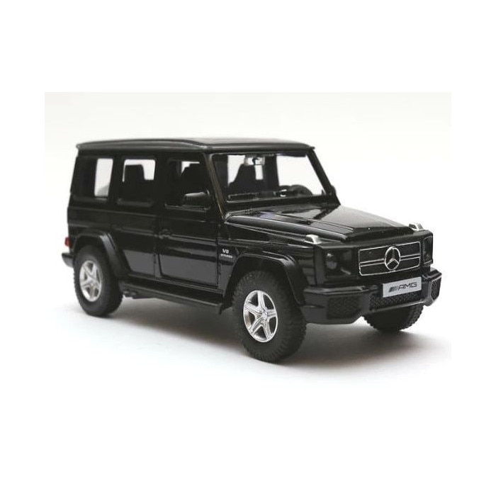 Masina Rastar, Mercedes-Benz G63 1:24 RTR AA baterie - Negru cu telecomanda
