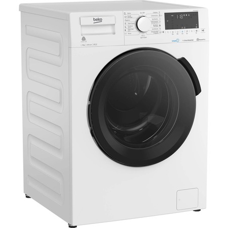 Masina de spalat rufe Beko WTV9716DXST, 9 kg, 1400 RPM, Clasa A+++, HomeWhiz, conectare Bluetooth, SteamCure, AddGarment, Motor ProSmart Inverter, Alb