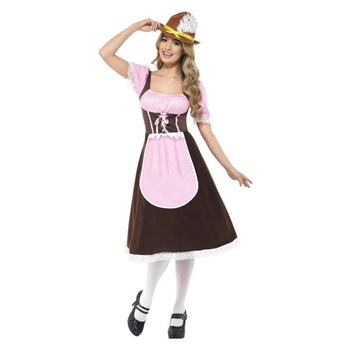 Costum de carnaval, Bruno, fata de taverna, Oktoberfest, pentru femei, marimea 36-38 Costum de carnaval, Bruno, fata de taverna, Oktoberfest, pentru femei, marimea 36-38