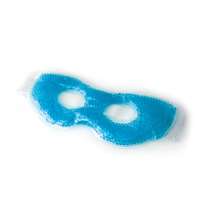 Compresa cald/rece cu gel perlat pentru ochi, dimensiuni 68 x 10 cm - Sissel Hot-Cold Pearl Eye Mask
