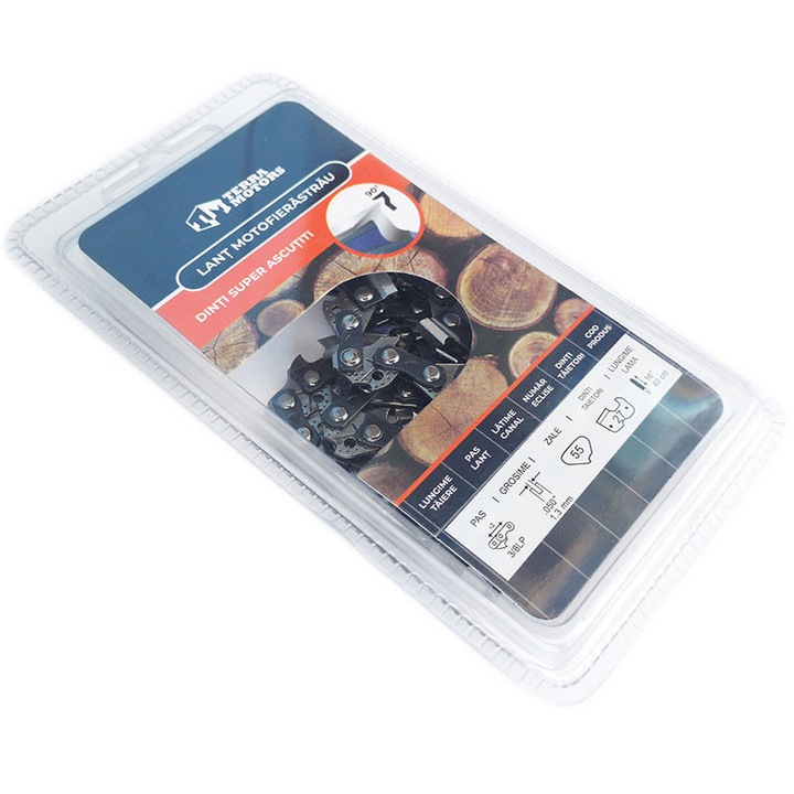 Lant drujba Stihl 27 Dinti, Pas 3/8 Picco Super, 40cm, 1.3mm, Colt drept - Terra Motors