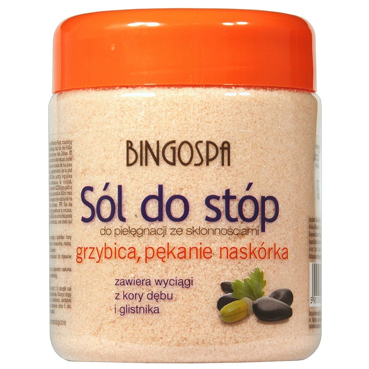 Sare pentru picioare anti tinea BingoSpa 550g