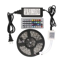 kit banda led rgb 5050 30 ledm 5 metri ip20telecomanda 44 taste cu irtransformator 12v 5 imagen 51_0_
0