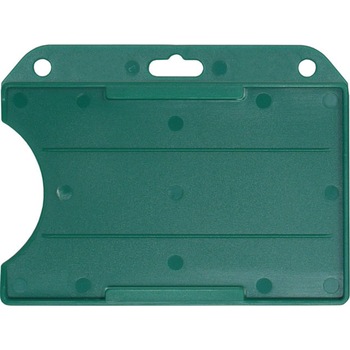 Set 50 suport rigid ecuson orizontal cu o fata libera, verde Set 50 suport rigid ecuson orizontal cu o fata libera, verde