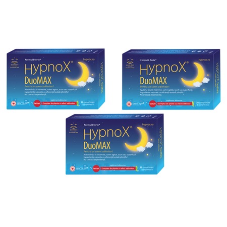 Supliment Alimentar Hypnox Duomax Good Days Therapy 3 X 20 Capsule Emag Ro