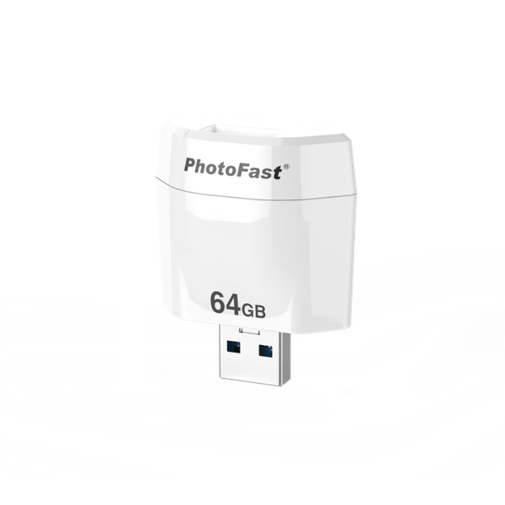 Photofast Photocube R, 64GB Backup megoldás, iOS, Fehér