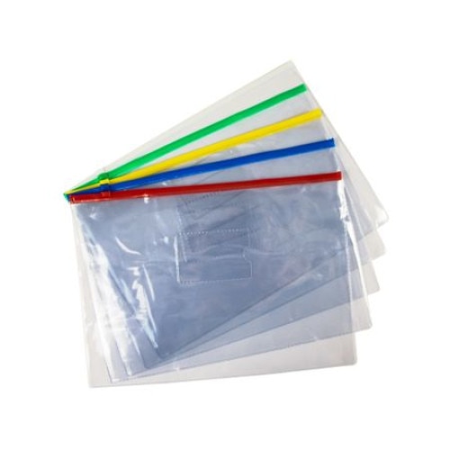 Buzunar A4 cu fermoar 10 buc/set