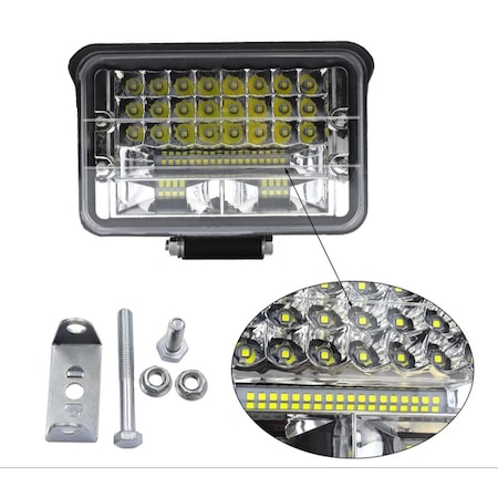 Proiector LED cu 2 faze 108w ,12v-24v , alb 6000k