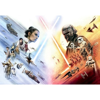 Fototapet pentru copii, cu Star Wars, hartie, semilavabil, 8-4114 multicolor 368cm X 254cm Fototapet pentru copii, cu Star Wars, hartie, semilavabil, 8-4114 multicolor 368cm X 254cm