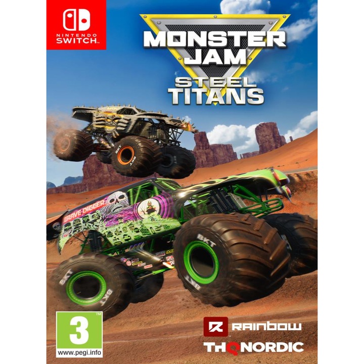 Joc Monster Jam Steel Titans Pentru Nintendo Switch