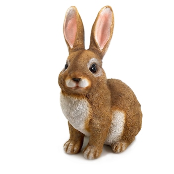 Decoratiune gradina, polirasina, iepure, 15.5x18.5x26.3 cm Decoratiune gradina, polirasina, iepure, 15.5x18.5x26.3 cm