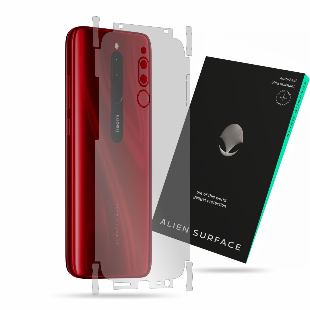 Folie Alien Surface, Xiaomi Redmi 8, protectie spate, laterale