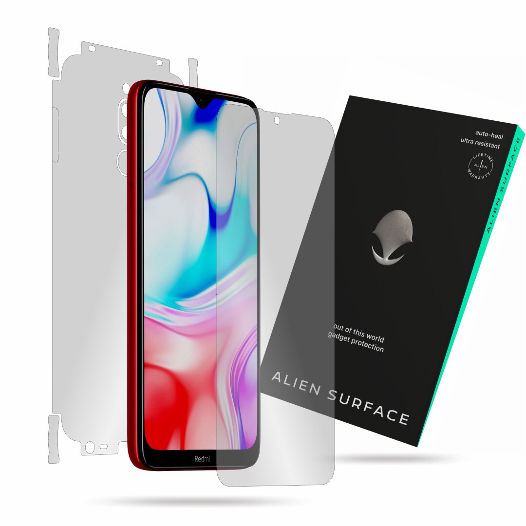 Folie Alien Surface, Xiaomi Redmi 8, protectie ecran, spate, laterale