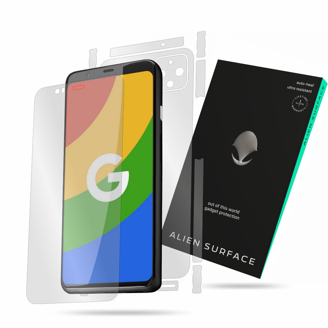 Folie Alien Surface, Google Pixel 4, protectie ecran, spate, laterale