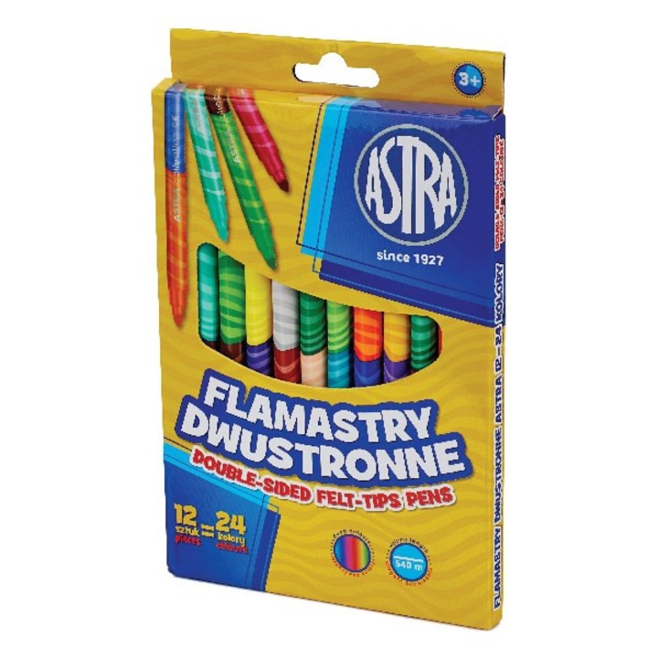 Astra Színes ceruza, 12 db / 24 szín