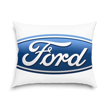 Perna decorativa Heartwork Ford Logo, Decoratiuni pentru casa, 40 x 52 cm Perna decorativa Heartwork Ford Logo, Decoratiuni pentru casa, 40 x 52 cm