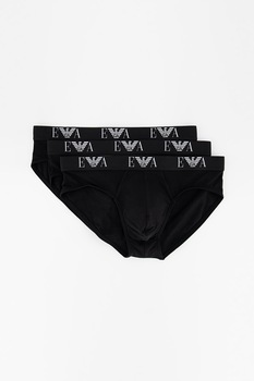 Emporio Armani Underwear - Alsónadrág szett - 3 darab E, Fekete