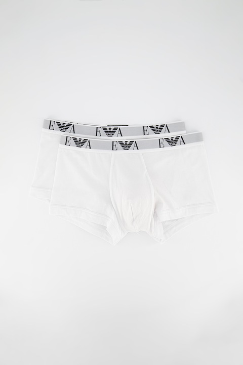 Emporio Armani Underwear, Set de boxeri - 2 perechi, Alb