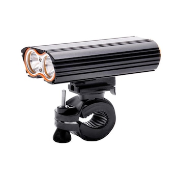 Far bicicleta fata LED, lanterna, USB T6, 4 moduri iluminare Far bicicleta fata LED, lanterna, USB T6, 4 moduri iluminare