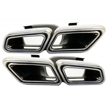 Ornamente tobe sistemul de evacuare Mercedes Benz S-Class W222 E-Class W212 S212 Facelift CLS W218 SL-Class R231 E63 S63 SL65 A-Design Ornamente tobe sistemul de evacuare Mercedes Benz S-Class W222 E-Class W212 S212 Facelift CLS W218 SL-Class R231 E63 S63 SL65 A-Design