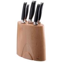 set de 5 cutite jamie oliver cu suport de lemn de fag lame din otel inoxidabil mov japonez imagen 55_0_
0
