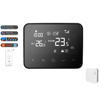 Termostat centrala gaz/incalzire in pardoseala WiFi+RF TORWT-20 Compatibil Google Home si Alexa Termostat centrala gaz/incalzire in pardoseala WiFi+RF TORWT-20 Compatibil Google Home si Alexa