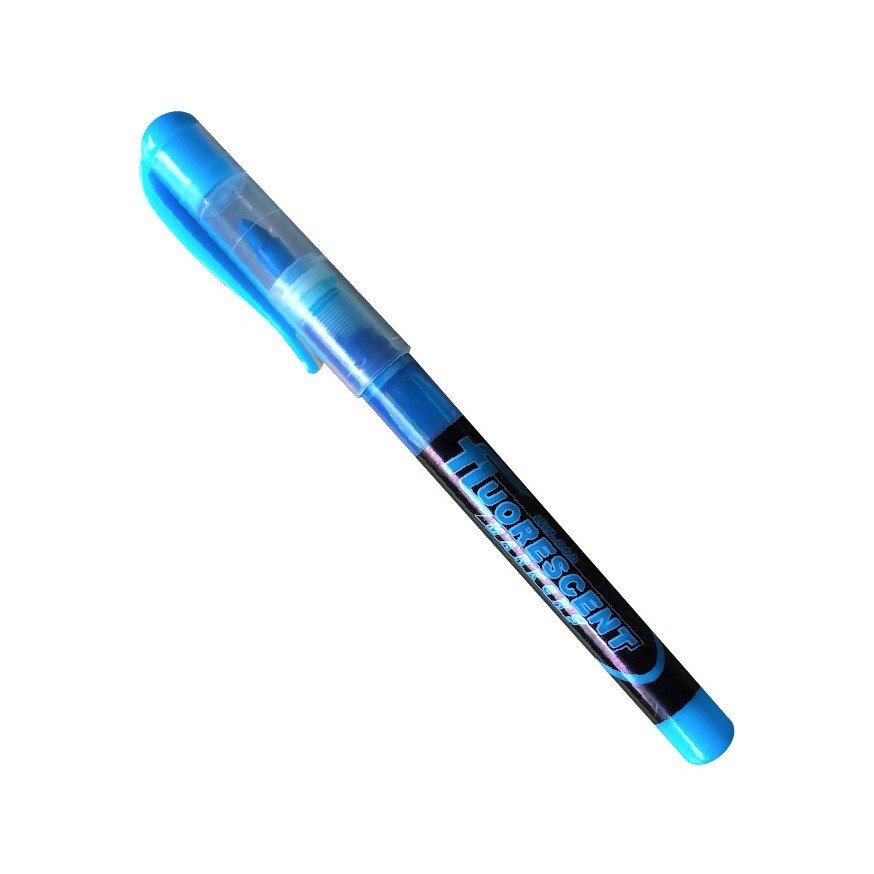 Textmarker standard cu cerneala lichida albastru