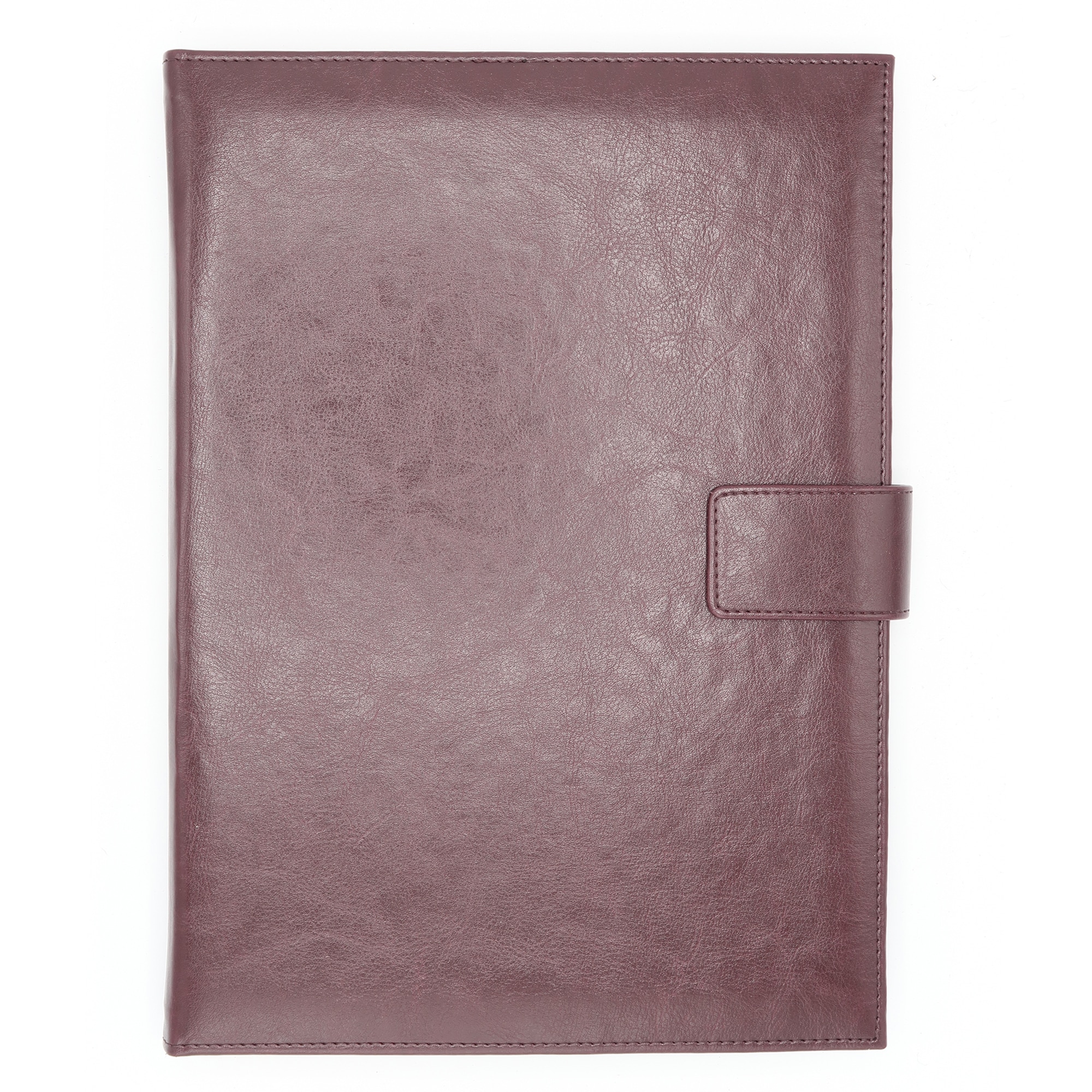 Agenda A4 Premium cu mecanism auriu burgundi