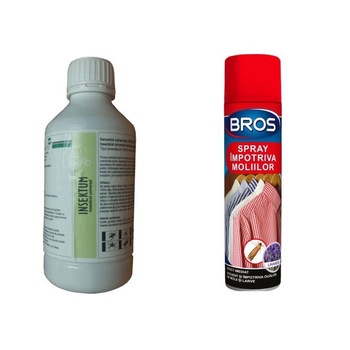 Pachet Insecticid universal Pestmaster Cypertox, 1L si Spray bros cu aerosol 210/150 ml Pachet Insecticid universal Pestmaster Cypertox, 1L si Spray bros cu aerosol 210/150 ml