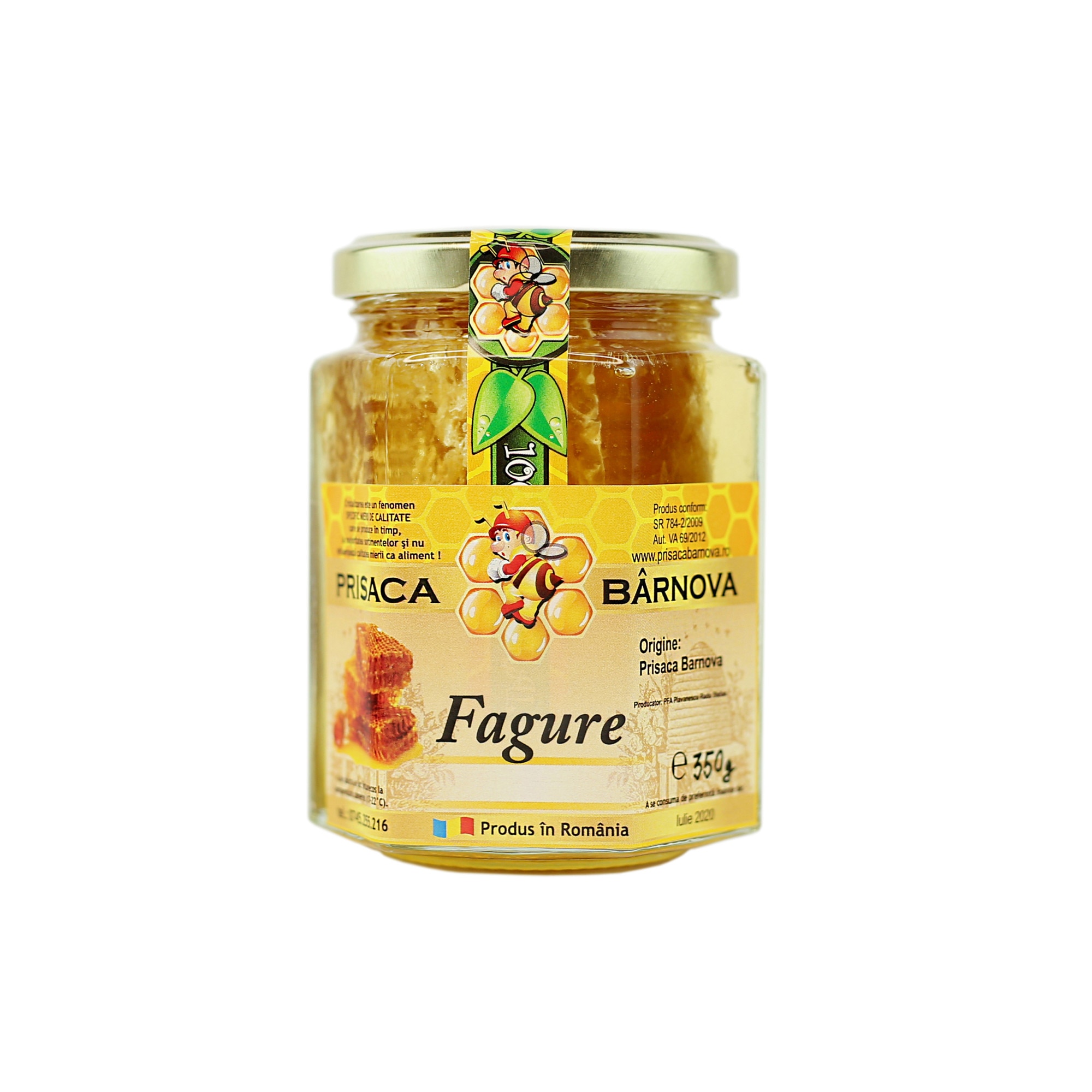 Fagure la borcan Prisaca Barnova 375g