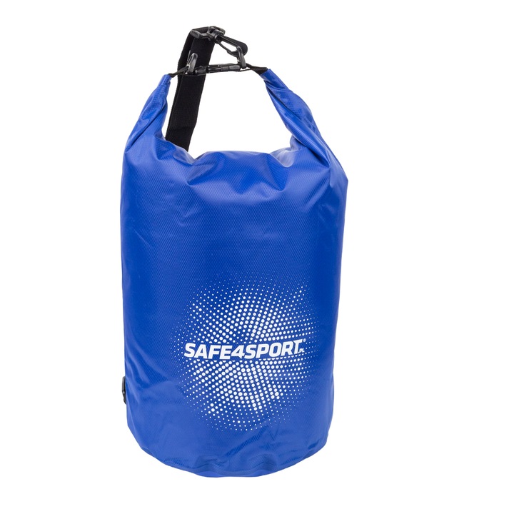 Vízálló hátizsák, Safe4sport, Gyorsan száradó, 15L, Kék