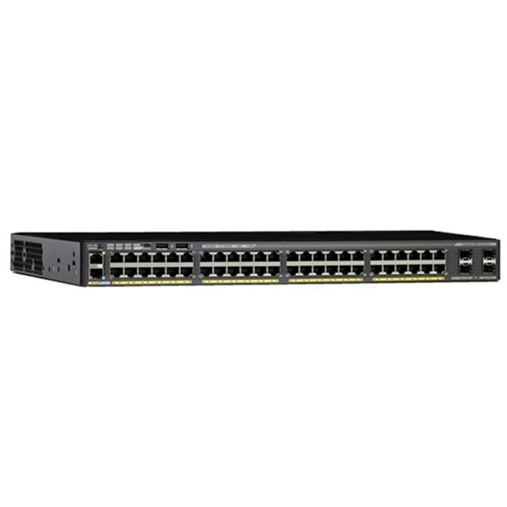 Комутатор Cisco Catalyst 2960-X 48 GigE PoE 370W, 4 x 1G SFP, LAN Base, WS-C2960X-48LPS-L
