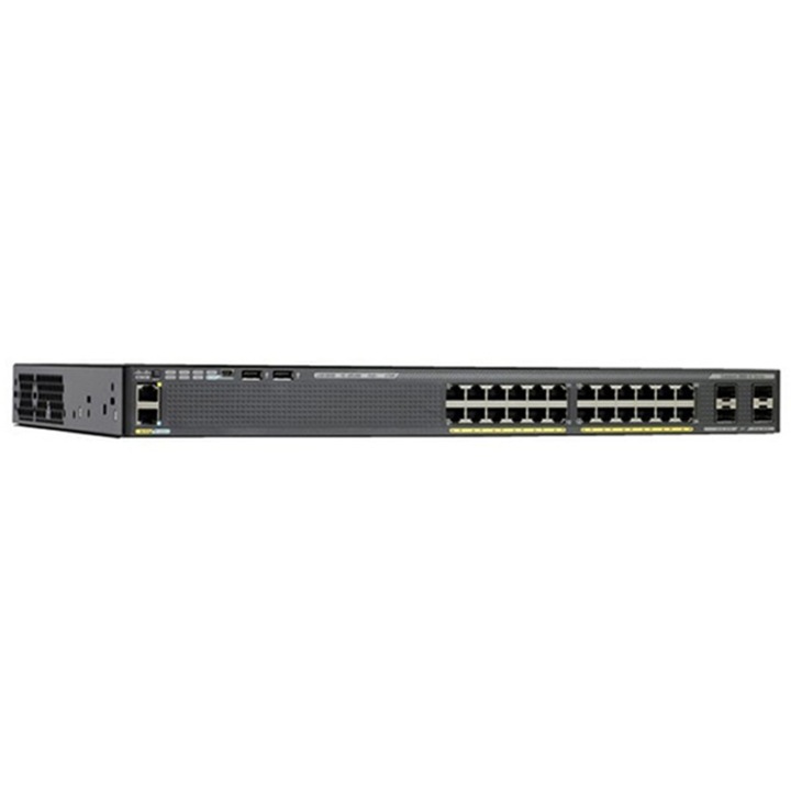 Switch Cisco Catalyst 2960-X 24 GigE, 2 x 10G SFP+, LAN Base WS-C2960X-24TD-L