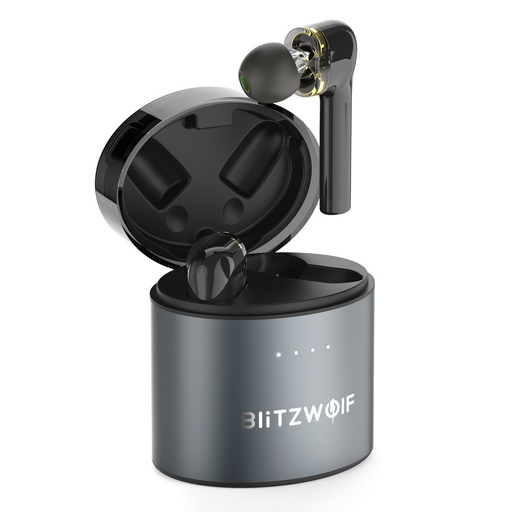 Casti in-Ear BitzWolf TWS BW-FYE8, Wireless, Bluetooth 5.0, Baterie 500 mAh