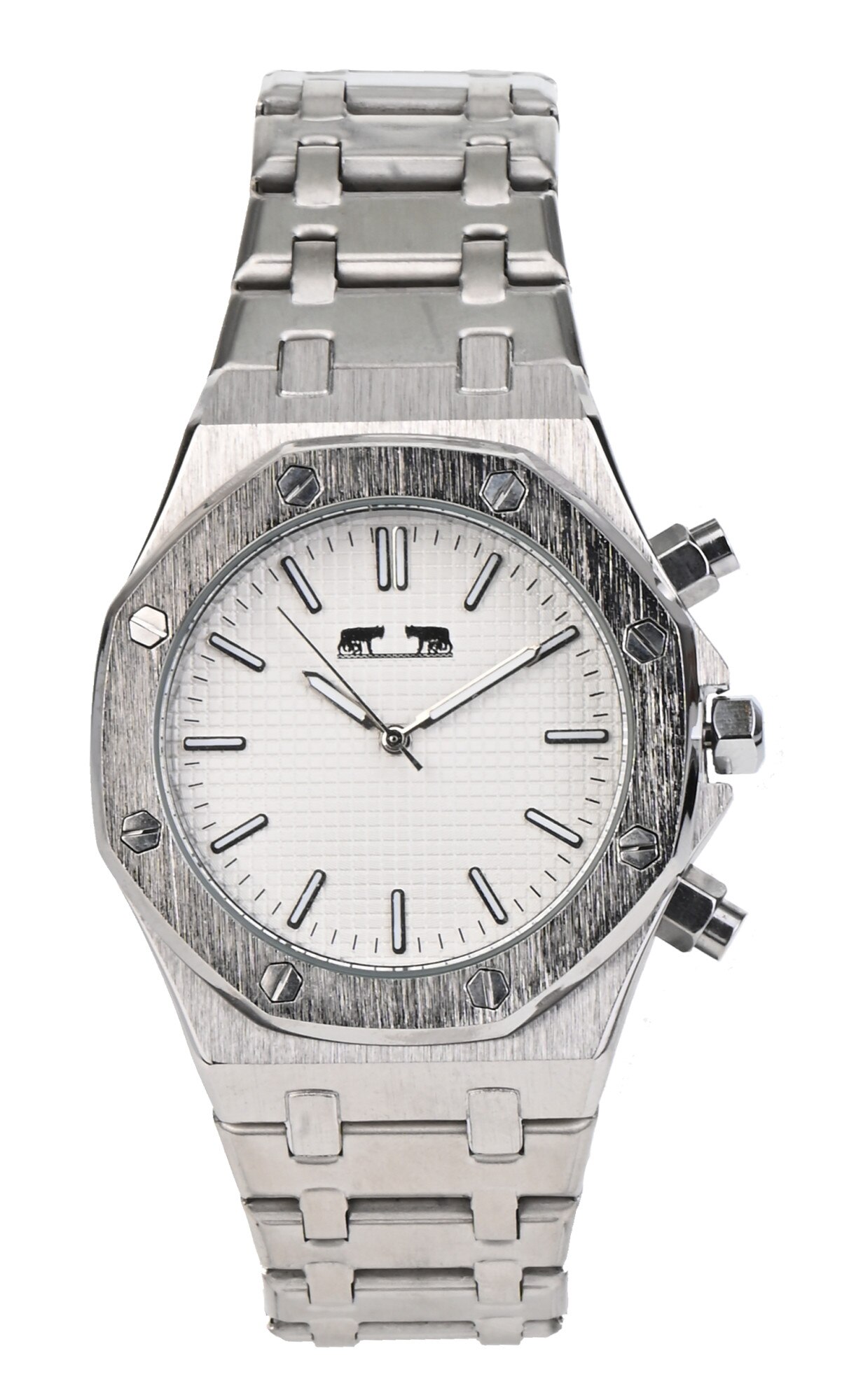 Ceas barbati elegant Matteo Ferari, Silver - MF169CASILVERA