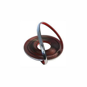 Banda ornament crom adeziva Carpoint, 8 m x 12 mm Banda ornament crom adeziva Carpoint, 8 m x 12 mm