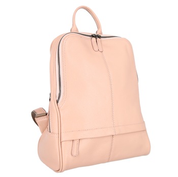 Rucsac Tony Bellucci somon din piele naturala model 062,MAGAZINULDEGENTI Rucsac Tony Bellucci somon din piele naturala model 062,MAGAZINULDEGENTI